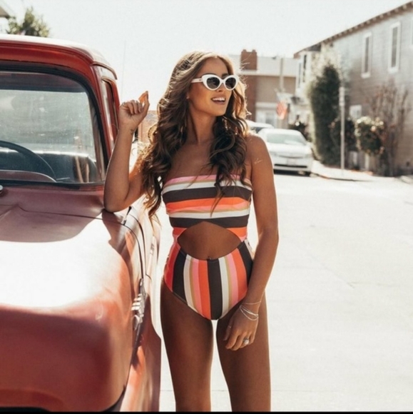 Albion Other - Albion Fit Neapolitan Cutout One Piece